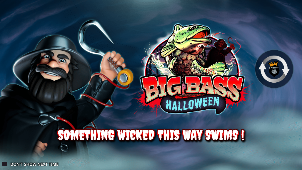 Big Bass Halloween — Hero-Banner auf Casombie Casino